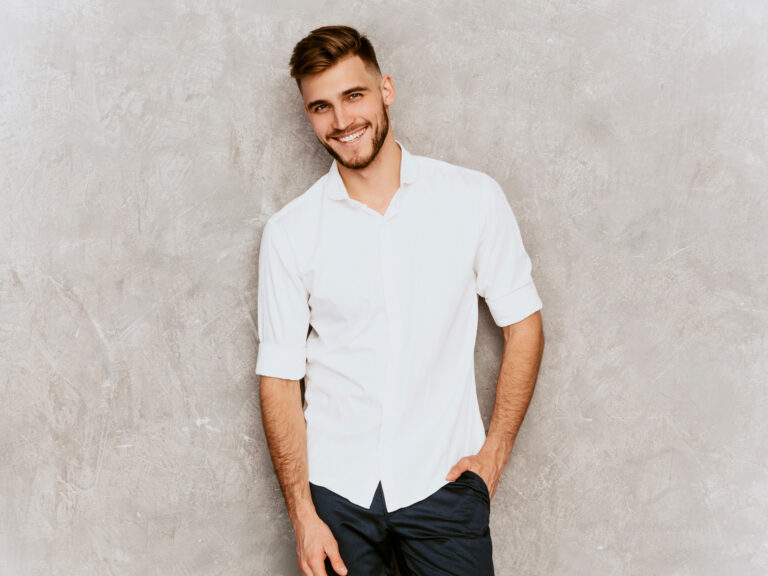 white shirt
